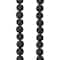 9 Pack: Black Lava Round Beads, 8mm by Bead Landing&#x2122;